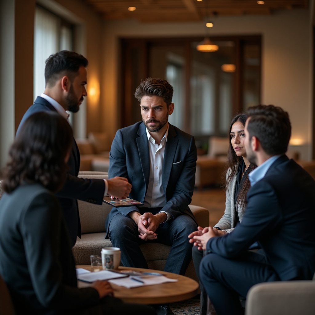 Sessione di consulenza guardaroba in ambiente professionale