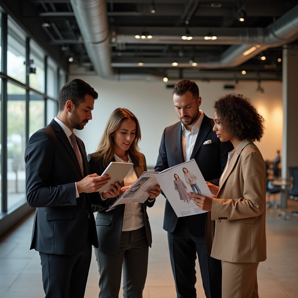 Sessione di consulenza guardaroba per un team aziendale